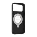 Apple iPhone 17 Pro Max Uyumlu Kılıf M-safe Şarj Özellikli 360 Derece Standlı Basit Mat Deri Desenli Youngkit Tech Leather Serisi Kapak - 8