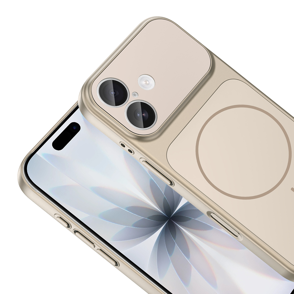Apple iPhone 16 Uyumlu Kılıf Zore M-Safe Şarj Özellikli Kamera Korumalı Formen Kapak - 8