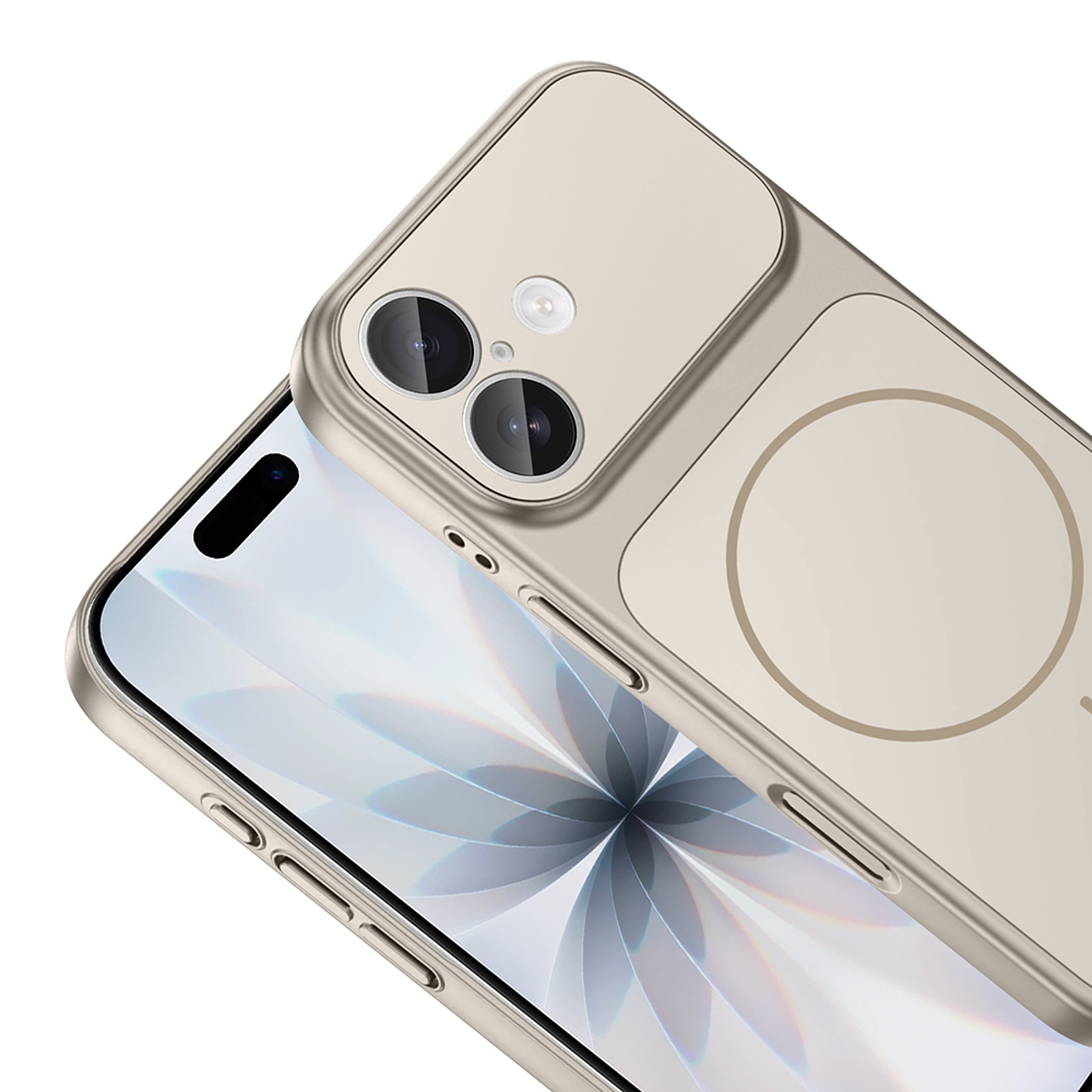 Apple iPhone 16 Uyumlu Kılıf Zore M-Safe Şarj Özellikli Kamera Korumalı Formen Kapak - 9
