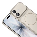 Apple iPhone 16 Uyumlu Kılıf Zore M-Safe Şarj Özellikli Kamera Korumalı Formen Kapak - 9
