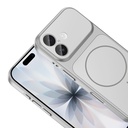 Apple iPhone 16 Uyumlu Kılıf Zore M-Safe Şarj Özellikli Kamera Korumalı Formen Kapak - 10