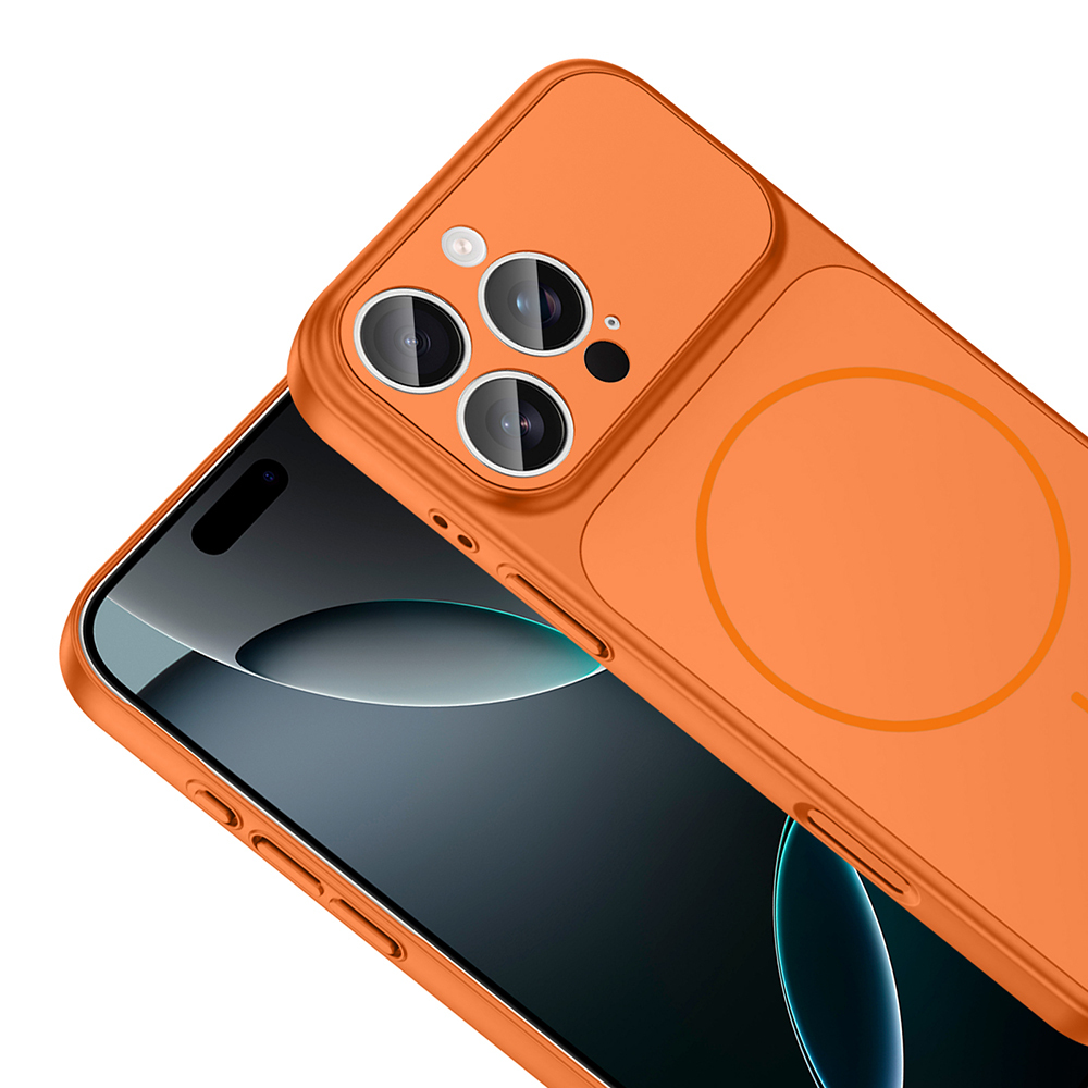 Apple iPhone 14 Pro Max Uyumlu Kılıf Zore M-Safe Şarj Özellikli Kamera Korumalı Formen Kapak - 12