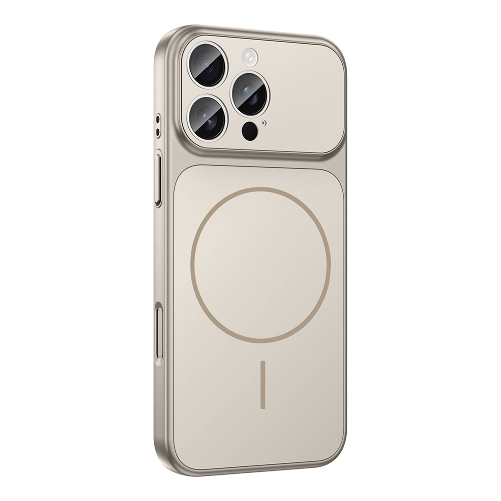 Apple iPhone 15 Pro Max Uyumlu Kılıf Zore M-Safe Şarj Özellikli Kamera Korumalı Formen Kapak - 3