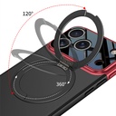 Apple iPhone 17 Pro Max Uyumlu Kılıf M-safe Şarj Özellikli 360 Derece Standlı Çift Parçalı Zore Torino Kapak - 1