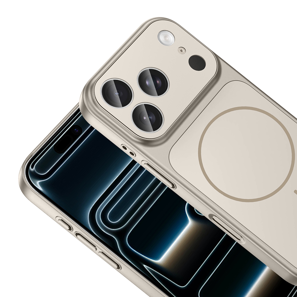 Apple iPhone 17 Pro Uyumlu Kılıf Zore M-Safe Şarj Özellikli Kamera Korumalı Formen Kapak - 9