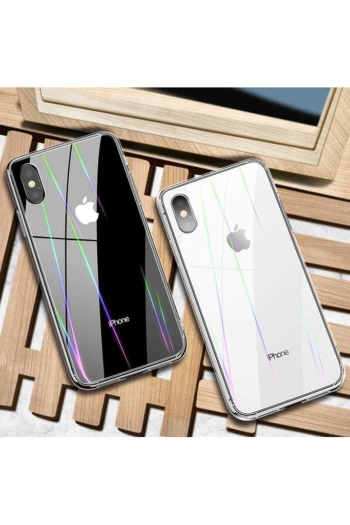 Apple iPhone XR Uyumlu Kılıf Zore Rainbow Kapak