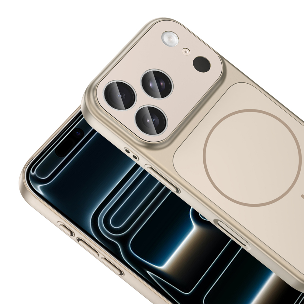 Apple iPhone 17 Pro Max Uyumlu Kılıf Zore M-Safe Şarj Özellikli Kamera Korumalı Formen Kapak - 10