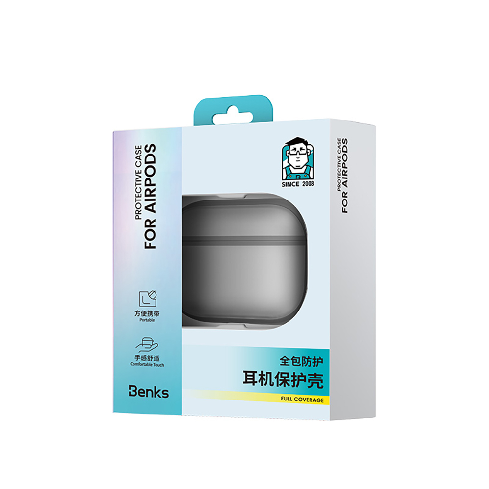 Apple Airpods Pro Uyumlu 3 Kılıf Benks Mist Protective Kılıf - 10