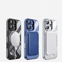 Apple iPhone 17 Uyumlu Kılıf M-safe Şarj Özellikli Wlons Standlı Efsane Kapak - 10