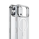 Apple iPhone 17 Pro Max Uyumlu Kılıf M-safe Şarj Özellikli Wlons Standlı Efsane Kapak - 3