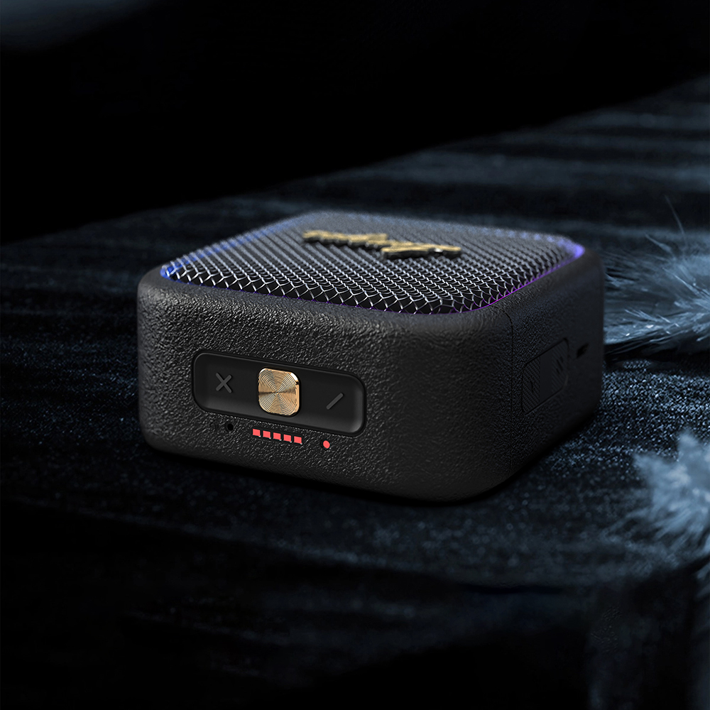 Lenyes S890 Su Geçirmez Özellikli RGB Işıklı Askılı Mini OTG-TWS Bluetooth Hoparlör v5.3 - 5