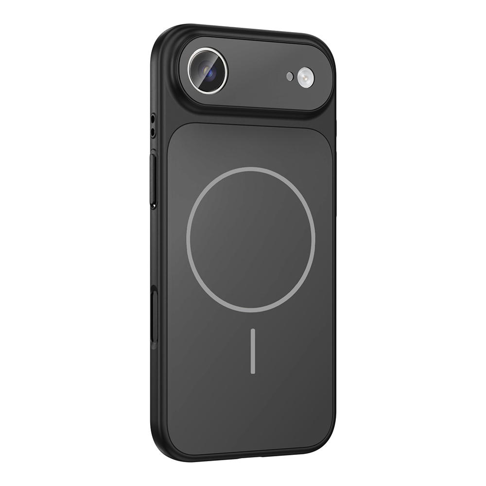 Apple iPhone 17 Air Uyumlu Kılıf Zore M-Safe Şarj Özellikli Kamera Korumalı Formen Kapak - 1