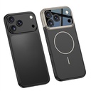 Apple iPhone 17 Pro Uyumlu Kılıf M-safe Şarj Özellikli Çift Parçalı Zore Napoli Kapak - 6