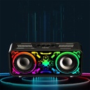 Lenyes S842 RGB Led Işıklı TWS Bluetooth Hoparlör v5.3 18W - 3
