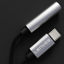 Lenyes AX105 Type-C to 3.5mm Aux Çevirici Örgülü Ses Adaptörü - 2