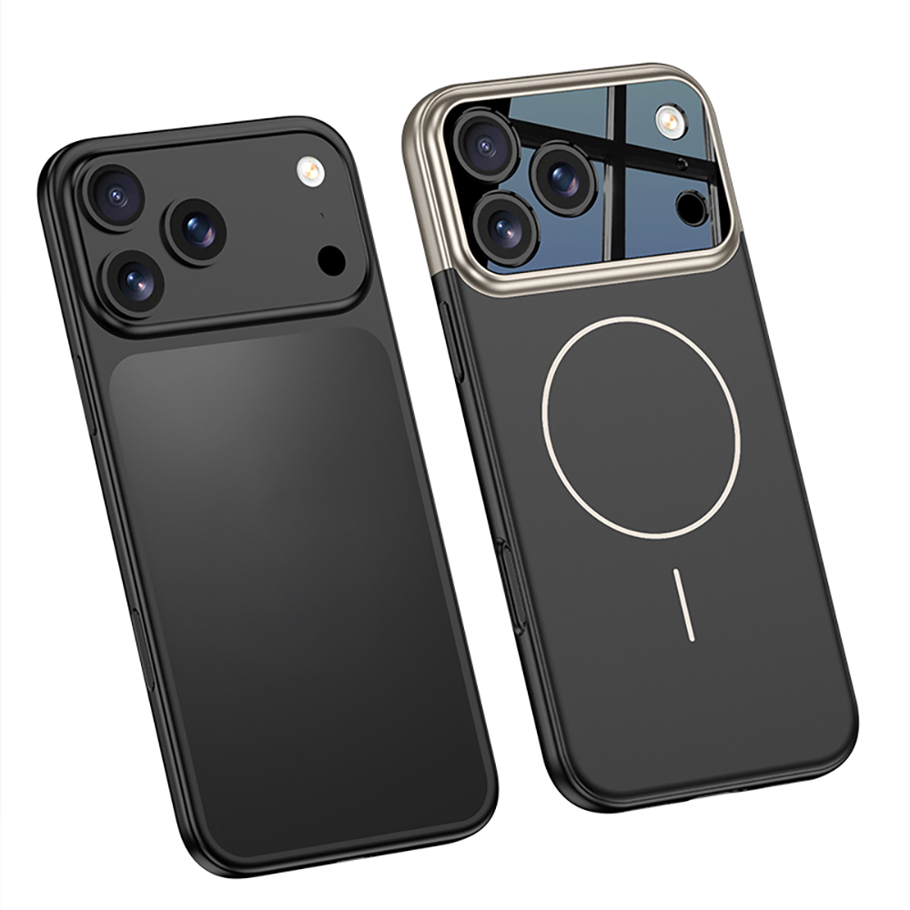 Apple iPhone 17 Pro Max Uyumlu Kılıf M-safe Şarj Özellikli Çift Parçalı Zore Napoli Kapak - 6