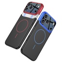 Apple iPhone 17 Pro Max Uyumlu Kılıf M-safe Şarj Özellikli Çift Parçalı Zore Napoli Kapak - 11
