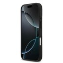 Apple iPhone 17 Uyumlu Kılıf BMW Orjinal Lisanslı M-safe Şarj Özellikli Deri Arka Yüzey Metal Logolu Delikli Şerit Tasarımlı Kapak - 4