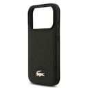 Apple iPhone 17 Pro Uyumlu Kılıf Lacoste Orjinal Lisanslı M-safe Şarj Özellikli PU Deri Tasarımlı Metal Logolu Kapak - 3