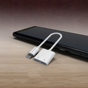 Lenyes AX92 Lightning to Lightning 2in1 Şarj ve Kulaklık Dönüştürücü Adaptör - 2