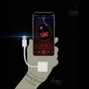 Lenyes AX92 Lightning to Lightning 2in1 Şarj ve Kulaklık Dönüştürücü Adaptör - 3