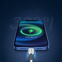 Lenyes LC979 USB-A to Micro Hızlı Şarj Özellikli Data ve Şarj Kablosu 2.4A 1M - 3