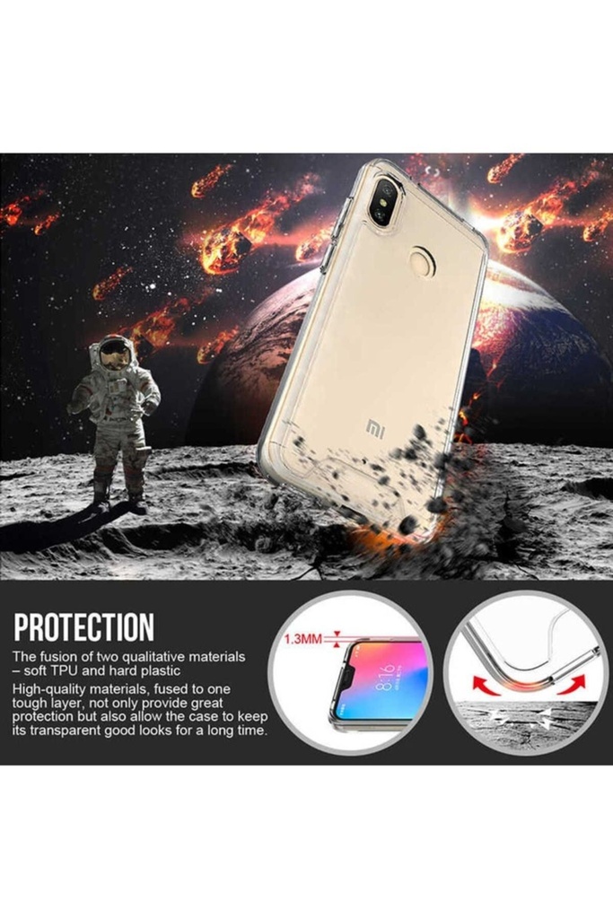 Xiaomi Mi A2 Lite Uyumlu Kılıf Zore Gard Silikon