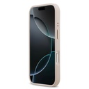 Apple iPhone 17 Pro Uyumlu Kılıf Guess Orjinal Lisanslı M-safe Şarj Özellikli Sıcak Baskılı Yazı Logolu PU Deri Peony Kapak - 4
