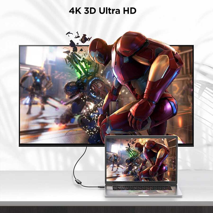 Qgeem QG-HD20 Mini HDMI Kablo - 4