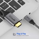 Qgeem QG-UA09 Type-C To HDMI Kablo - 2