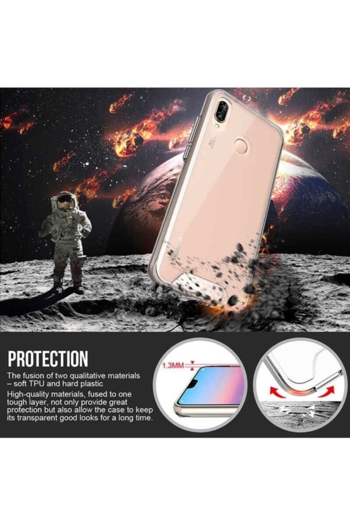 Huawei P20 Lite Uyumlu Kılıf Zore Gard Silikon