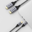 Qgeem QG-UA09 Type-C To HDMI Kablo - 11