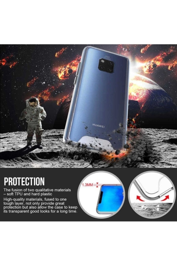 Huawei Mate 20 Pro Uyumlu Kılıf Zore Gard Silikon