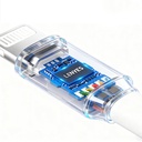 Lenyes AX106 Lightning to 3.5mm AUX Audio Kablo 1M - 4