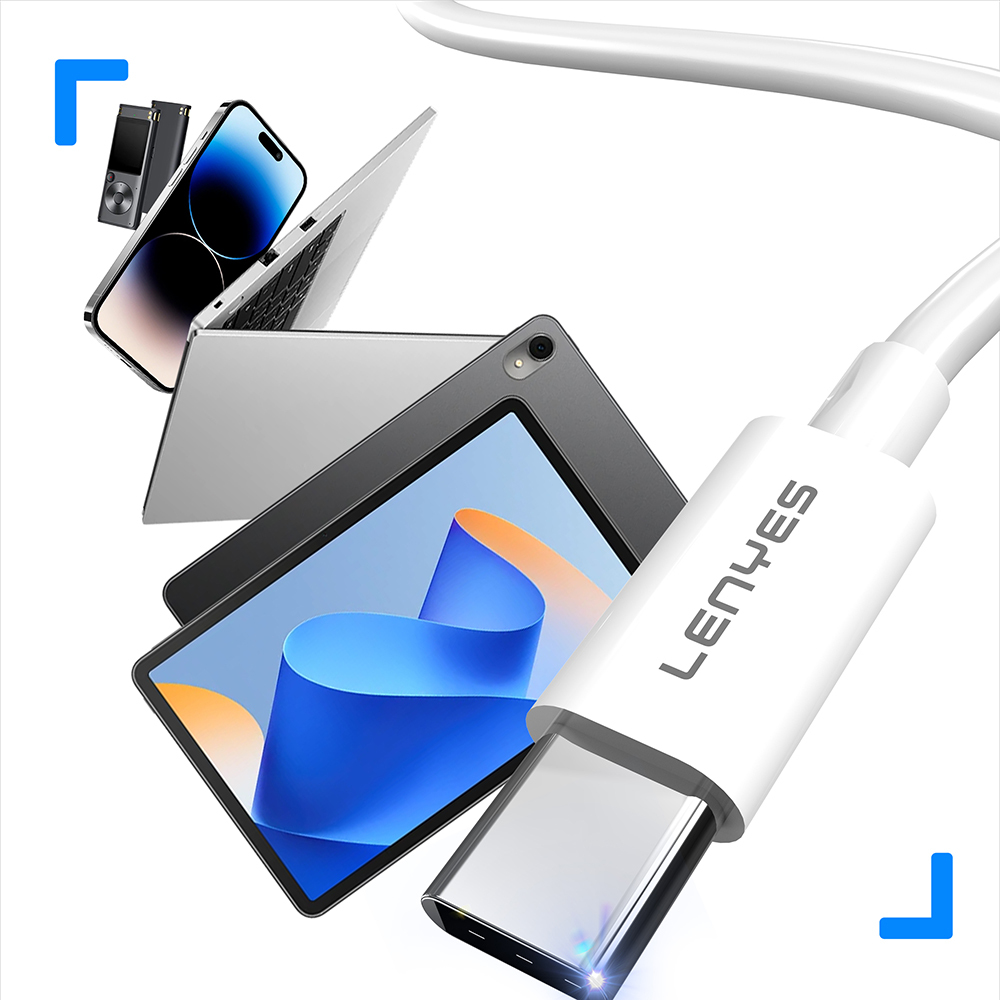 Lenyes AX106 Lightning to 3.5mm AUX Audio Kablo 1M - 5