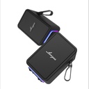 Lenyes S874 Su Geçirmez Özellikli RGB Işıklı Askılı Taşınabilir TWS Bluetooth Hoparlör v5.3 - 2