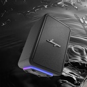 Lenyes S874 Su Geçirmez Özellikli RGB Işıklı Askılı Taşınabilir TWS Bluetooth Hoparlör v5.3 - 6