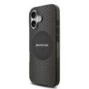 Apple iPhone 17 Uyumlu Kılıf AMG Orjinal Lisanslı Çift Katmanlı Büyük Logolu Petek Desenli Kapak - 2