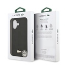 Apple iPhone 17 Uyumlu Kılıf Lacoste Orjinal Lisanslı M-safe Şarj Özellikli PU Deri Tasarımlı Karışık Monogram Desenli Kapak - 13