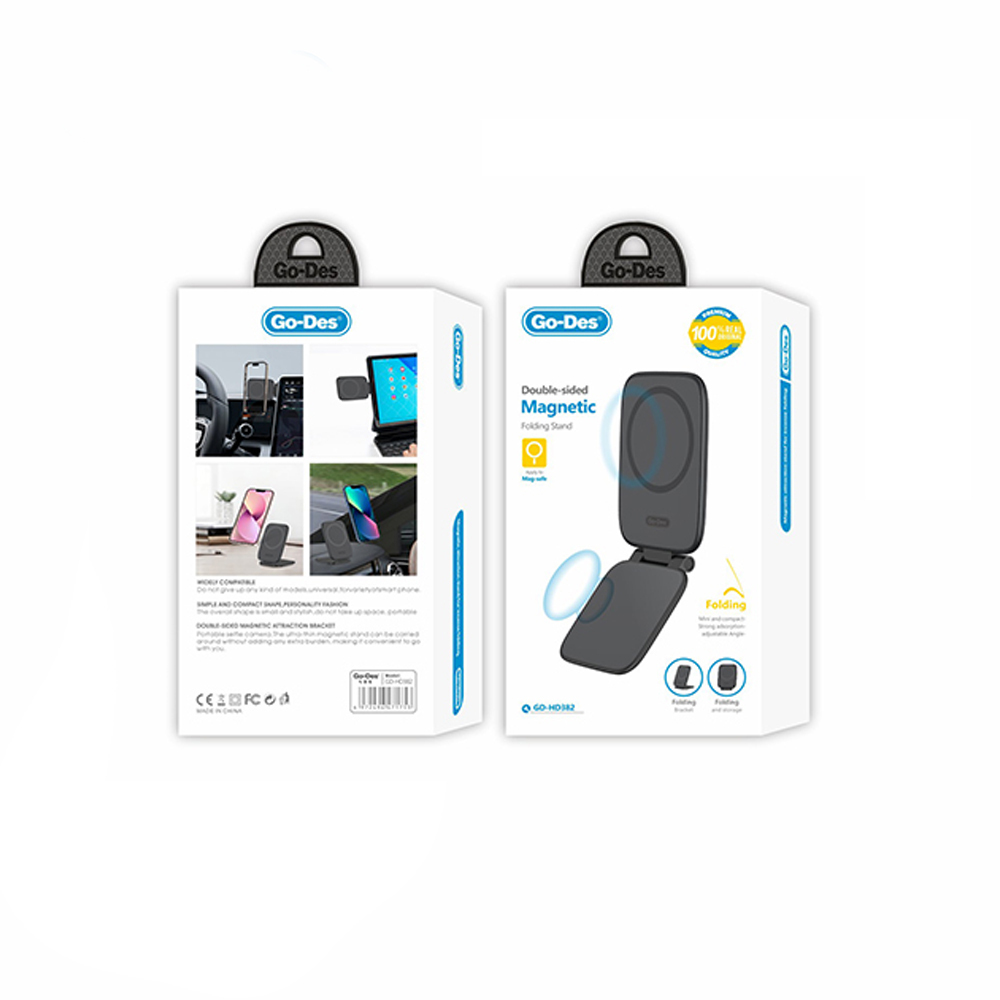 Go Des GD-HD382 Katlanabilir Magnetik Telefon Tutucu - 5