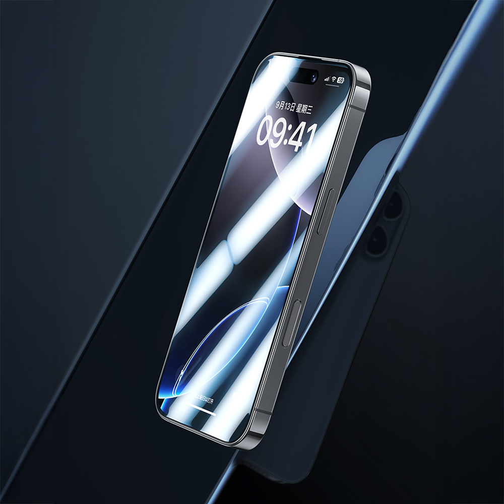 Apple iPhone 17 Air Uyumlu Benks JoyTouch Mat Oyun Ekran Koruyucu + Kolay Uygulama Aparatı - 4