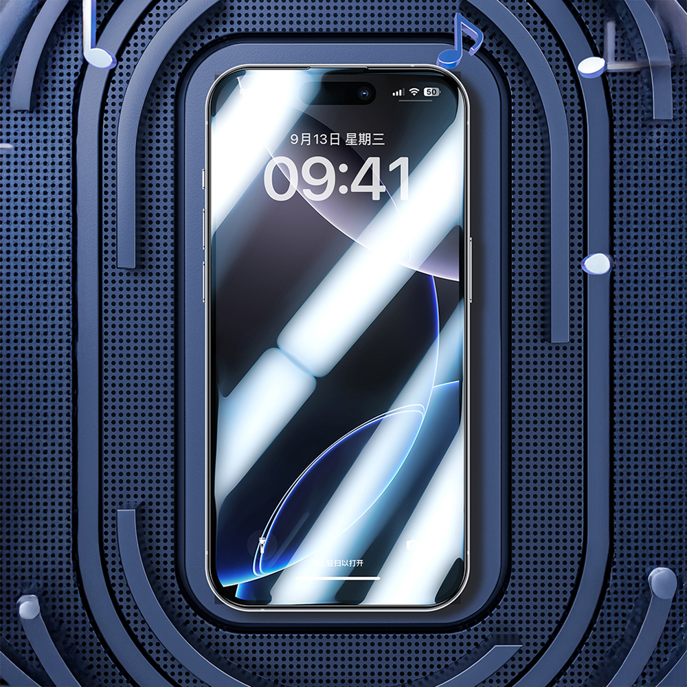 Apple iPhone 17 Uyumlu Benks JoyTouch Mat Oyun Ekran Koruyucu + Kolay Uygulama Aparatı - 8