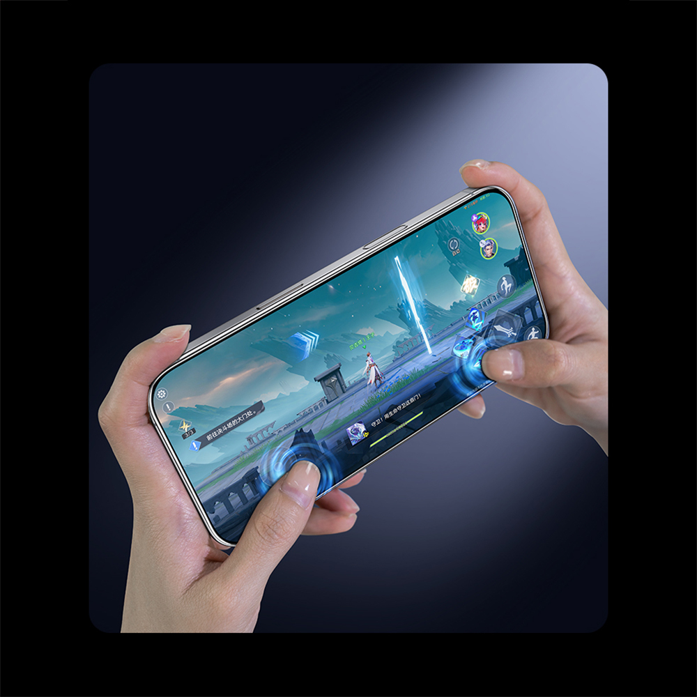 Apple iPhone 17 Pro Uyumlu Benks JoyTouch Mat Oyun Ekran Koruyucu + Kolay Uygulama Aparatı - 5