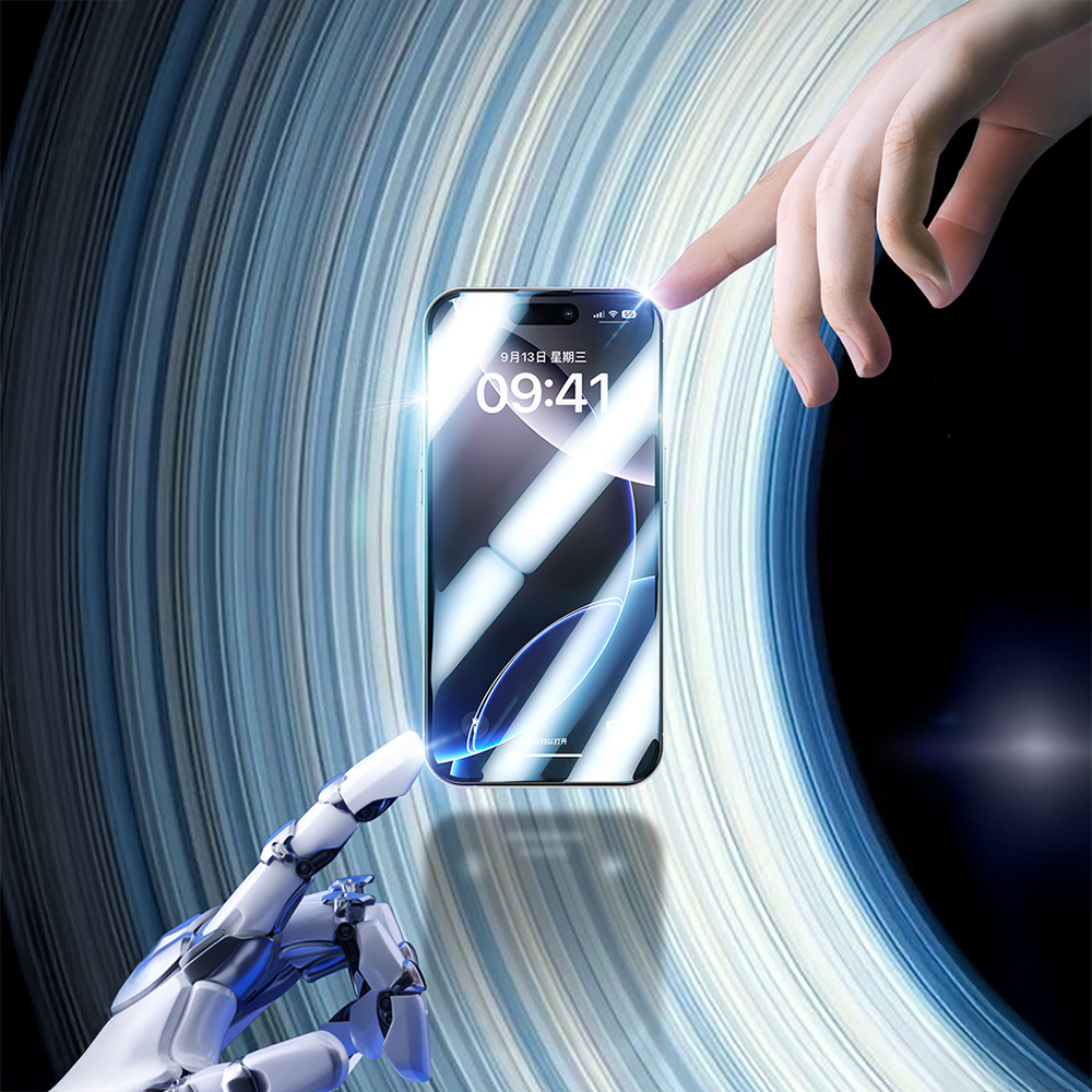 Apple iPhone 17 Pro Uyumlu Benks JoyTouch Mat Oyun Ekran Koruyucu + Kolay Uygulama Aparatı - 9