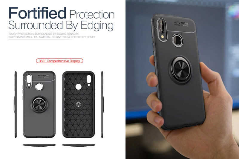 Huawei P Smart 2019 Uyumlu Kılıf Zore Ravel Silikon Kapak - 5