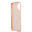 Apple iPhone 17 Uyumlu Kılıf Guess Orjinal Lisanslı M-safe Şarj Özellikli Taneli Çiçek Tasarımlı Metal Yazı Logolu Kapak - 13