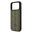 Apple iPhone 17 Pro Max Uyumlu Kılıf Lacoste Orjinal Lisanslı M-safe Şarj Özellikli PU Deri Tasarımlı Kartlıklı Karışık Monogram Desenli Kapak - 4