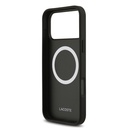 Apple iPhone 17 Pro Max Uyumlu Kılıf Lacoste Orjinal Lisanslı M-safe Şarj Özellikli PU Deri Tasarımlı Kartlıklı Karışık Monogram Desenli Kapak - 5