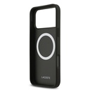 Apple iPhone 17 Pro Max Uyumlu Kılıf Lacoste Orjinal Lisanslı M-safe Şarj Özellikli PU Deri Tasarımlı Kartlıklı Karışık Monogram Desenli Kapak - 14