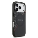 Apple iPhone 17 Pro Uyumlu Kılıf AMG Orjinal Lisanslı M-safe Şarj Özellikli Çift Katmanlı Kırmızı Çapraz Çizgili Kapak - 3